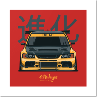 Evo IX Posters and Art